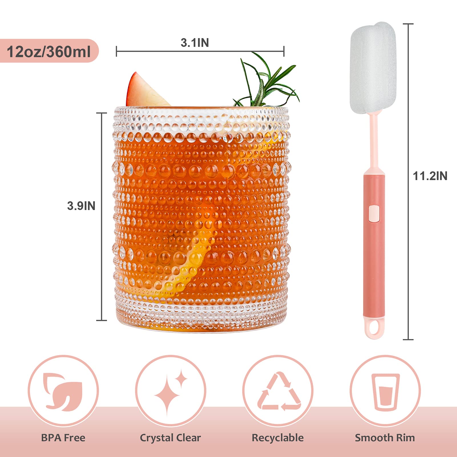 ZMOWIPDL embossed beaded detail close-up highlighting elegant grip.