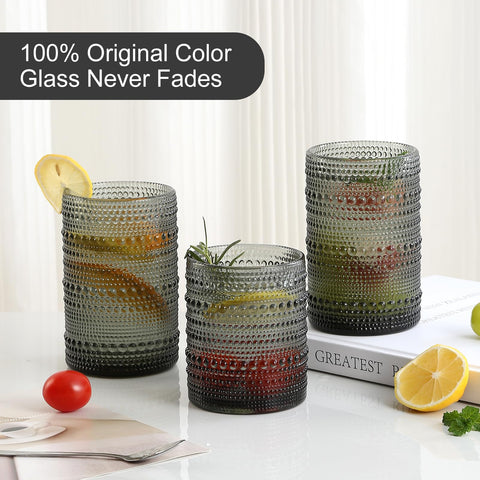 ZMOWIPDL embossed beaded texture glass improves grip and style.