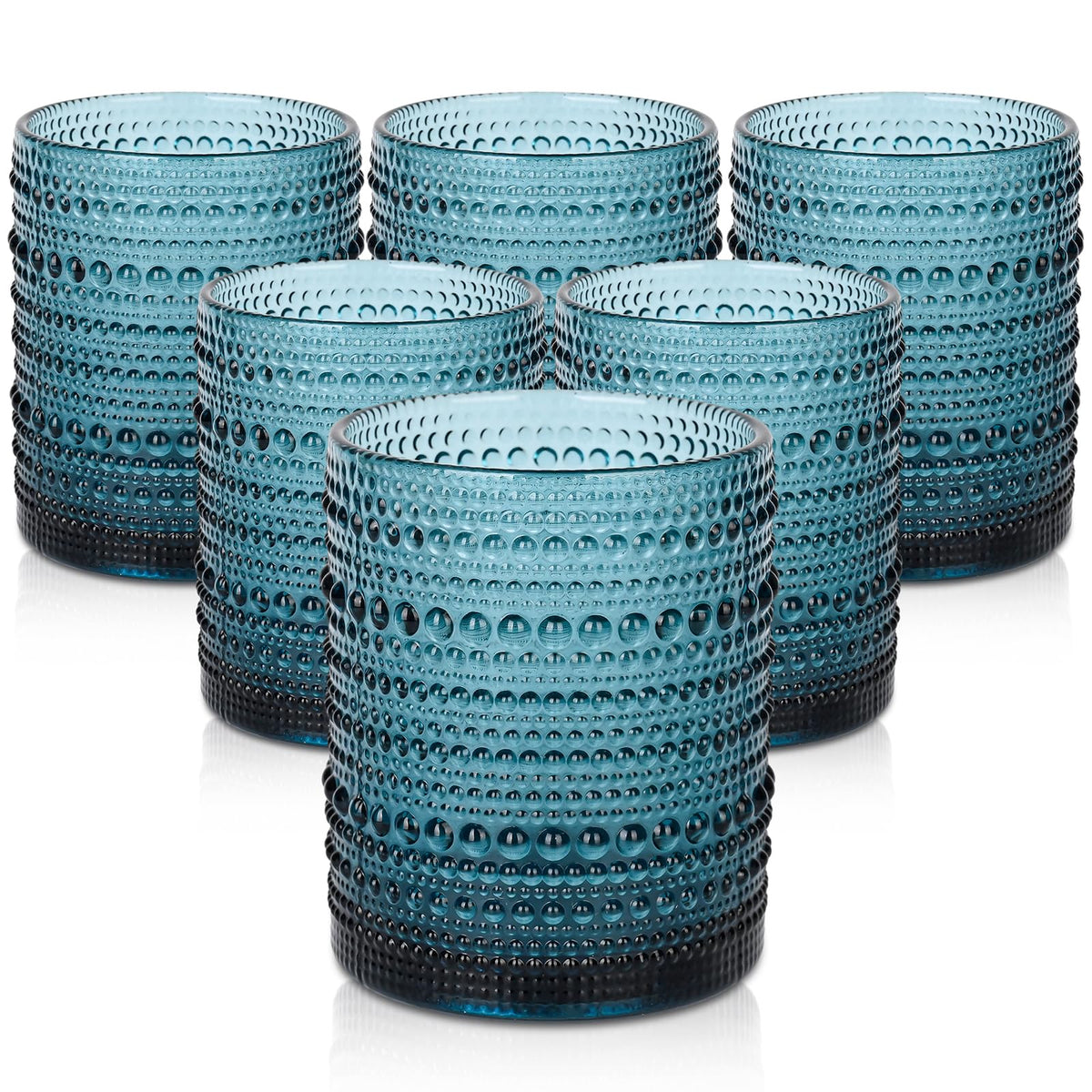 ZMOWIPDL vintage hobnail glasses showcase classic style for entertaining guests