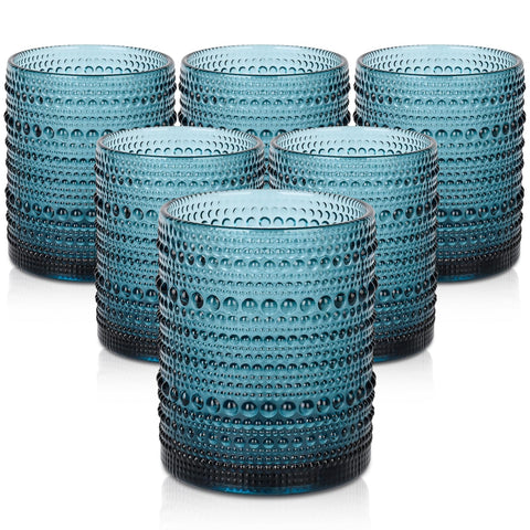 ZMOWIPDL vintage hobnail glasses showcase classic style for entertaining guests