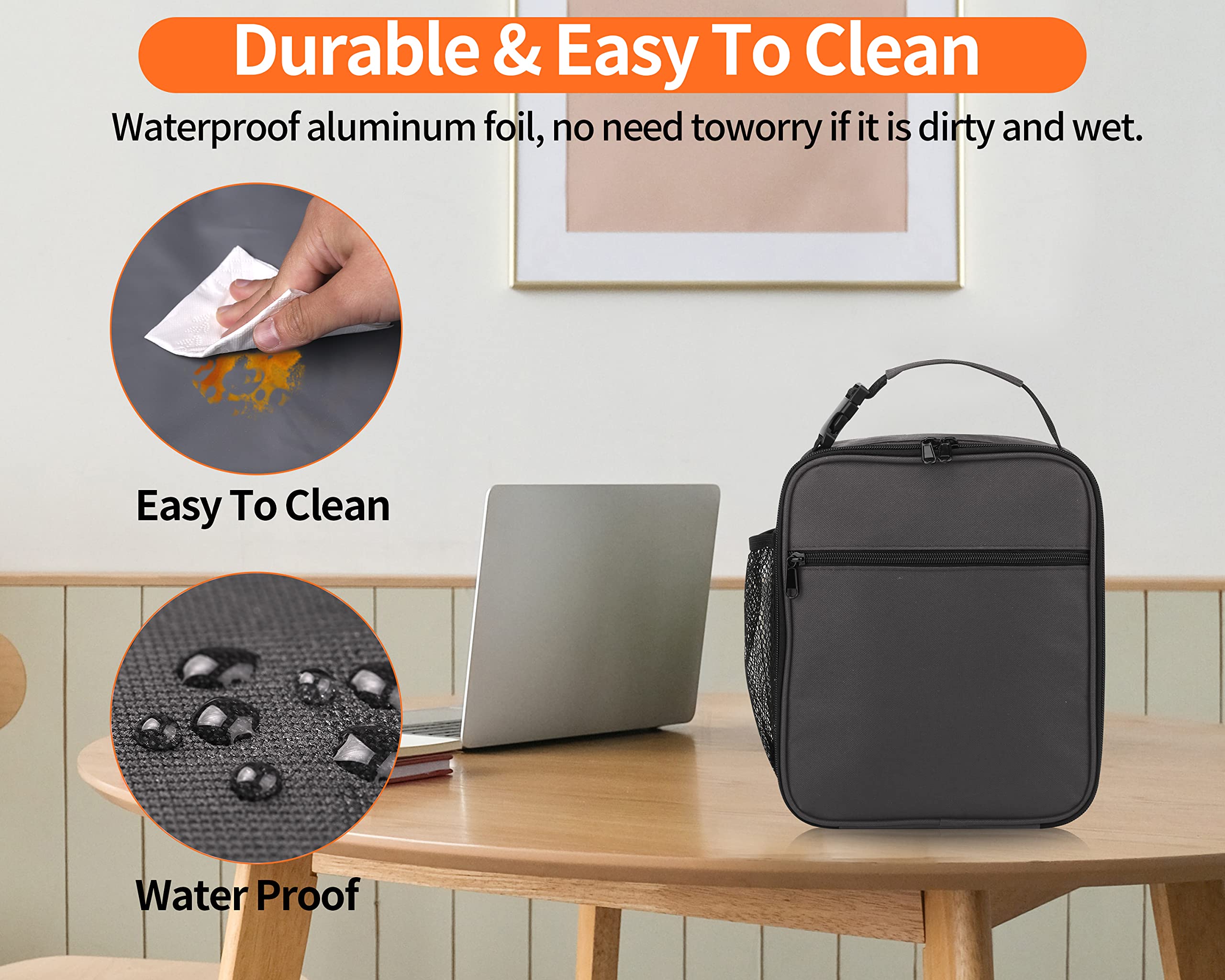 ZM-YOUTOO portable rectangular shape fits bags and desks with ease.