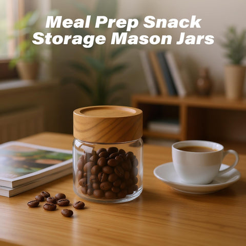 Zoaiirte stackable glass containers for compact storage