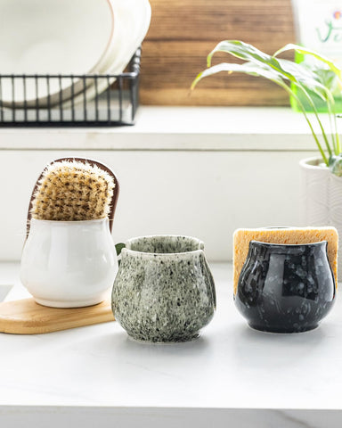 Zoeeker compact dimensions fit most standard sponges in small sinks.