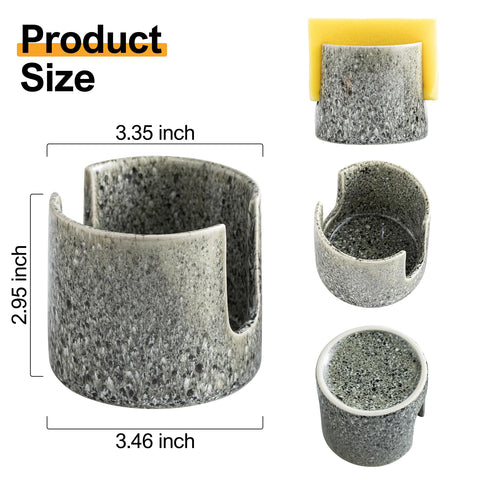 Zoeeker sink caddy compact design keeps small items organized by the sink.