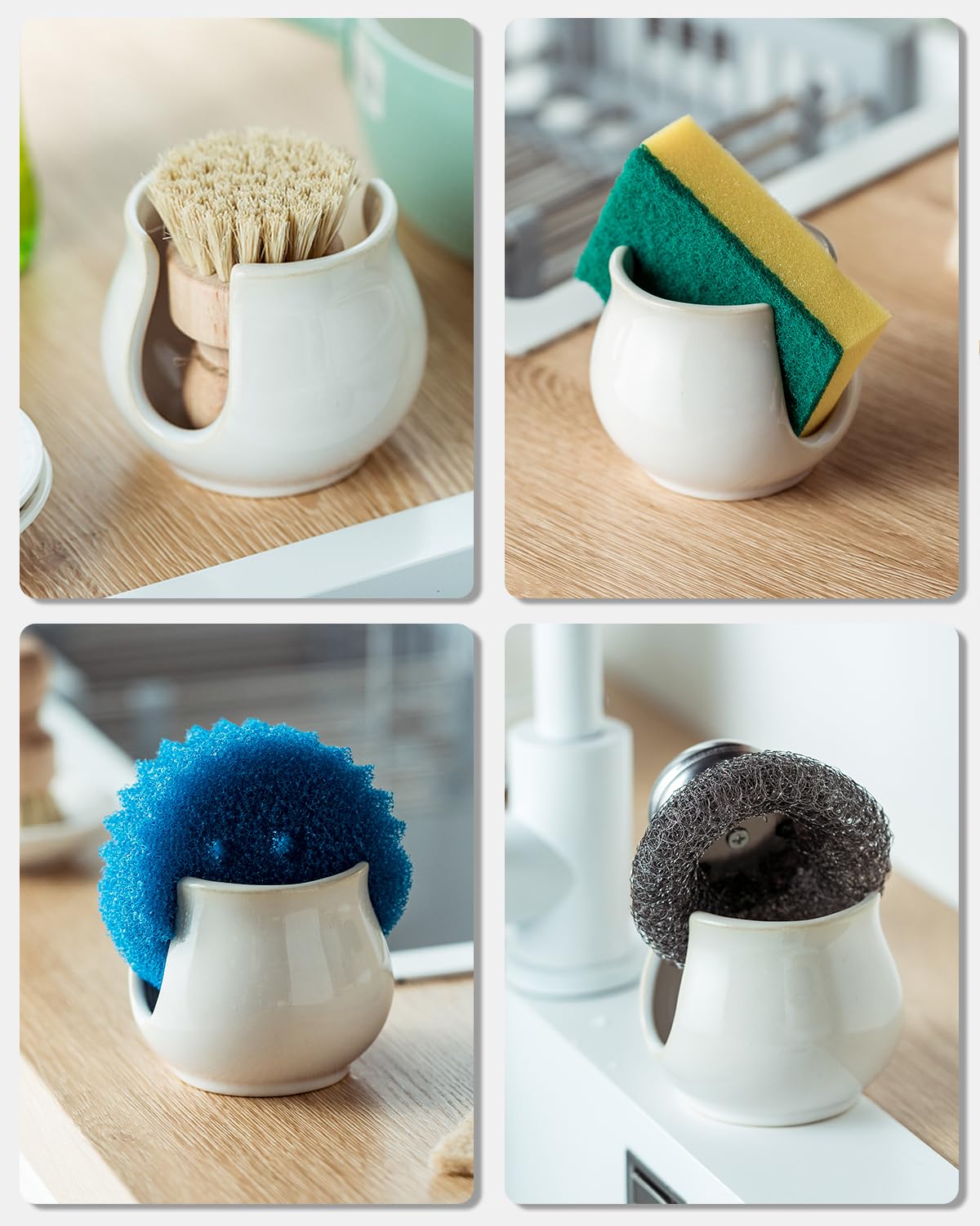 Zoeeker sponge holder in gift box, ideal for housewarmings and holidays.
