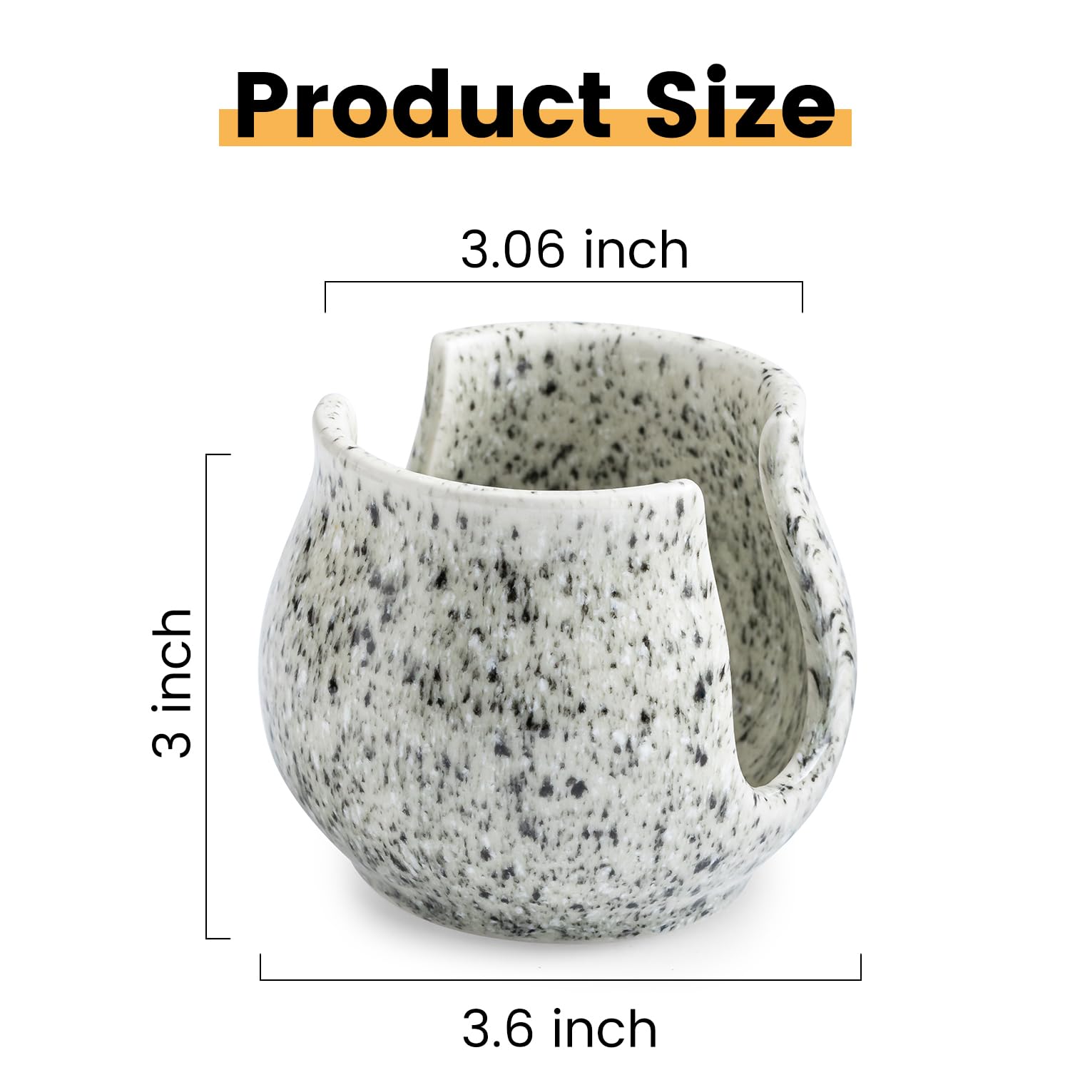 Zoeeker sponge holder features a non-slip base to prevent slips during busy mornings