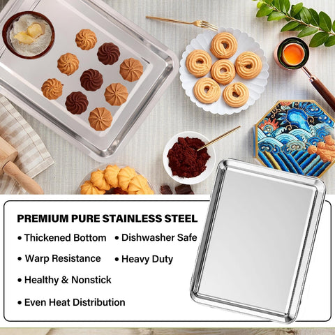 Zoehrows 16-inch sheet pan for large batches and roasts