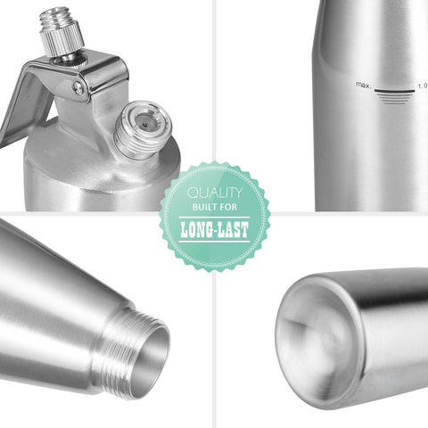 Zoemo charger compatibility note highlights universal N2O compatibility for efficient siphon use.