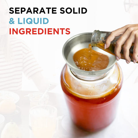 Zoie + Chloe compact stainless set saves space in drawers.