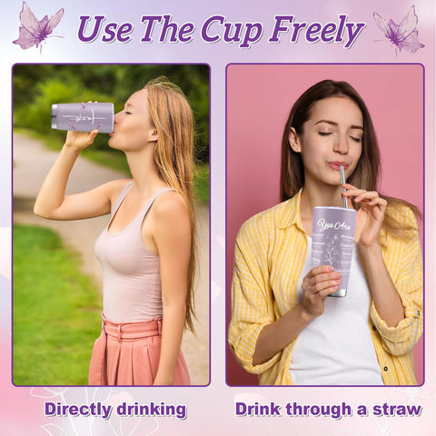 ZOIIWA Baptism gift tumbler 20oz, commemorating sacred moments with a functional keepsake.