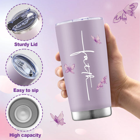 ZOIIWA Stainless steel 20oz cup, durable and rust-resistant for hot or cold drinks.