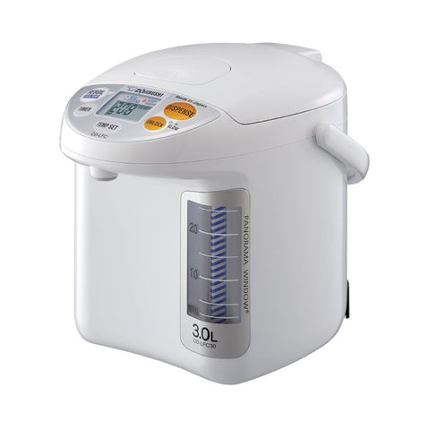 Zojirushi CD-LFC30 panorama window shows water level for precise filling and easy brewing.