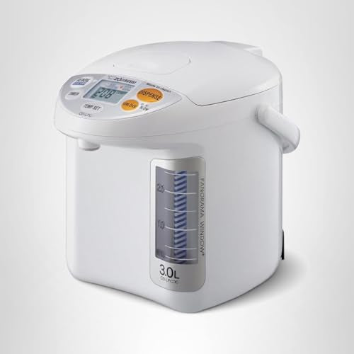 Zojirushi CD-LFC30 swivel base demonstrates convenient serving and easy repositioning.