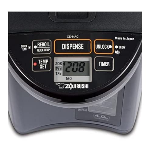 Zojirushi CD-NAC50BM dechlorinate mode reduces chlorine and odors