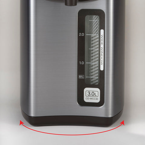 Zojirushi CD-WCC30 quick temp mode heats directly to warmth.