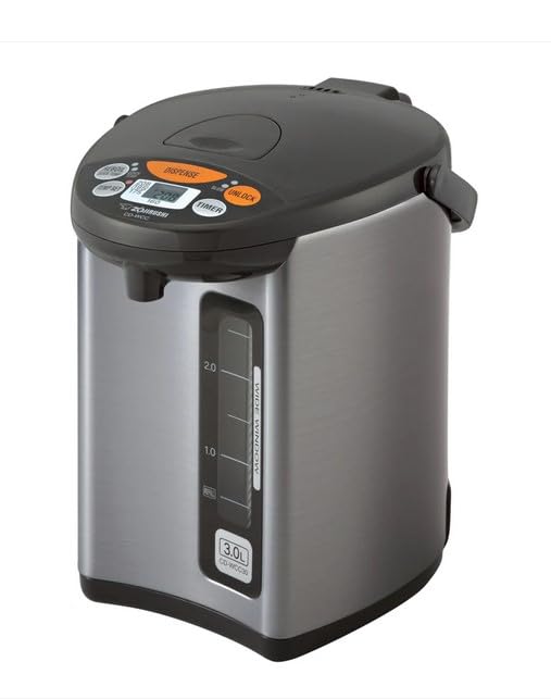 Zojirushi CD-WCC30 wide viewing window indicates water level clearly.