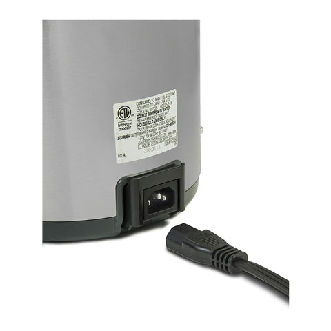 Swivel base enables convenient serving at table or desk