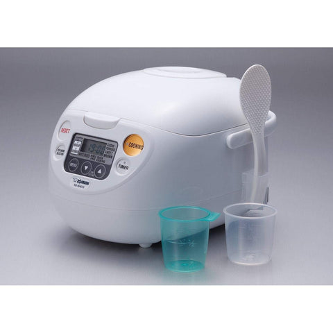Brown rice setting on the Zojirushi Micom for ideal texture.