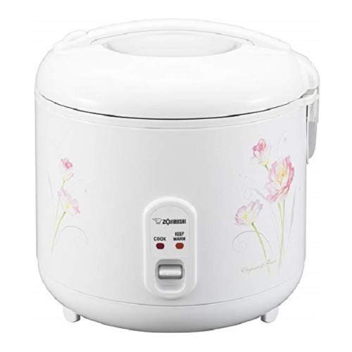 Zojirushi NS-RPC18FJ Tulip rice cooker front view for simple one touch cooking