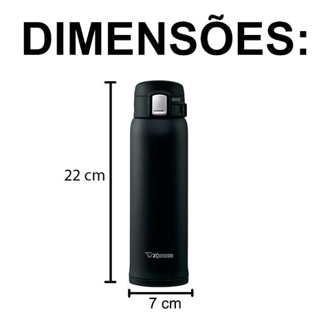 Zojirushi SM-SA48-BA mug is lightweight for travel and daily use.