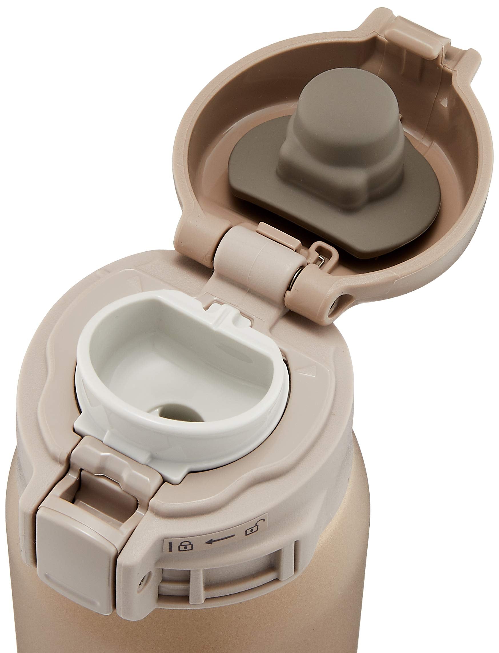 Zojirushi SM-SE48NZ mouthpiece vent ensures smooth beverage flow.