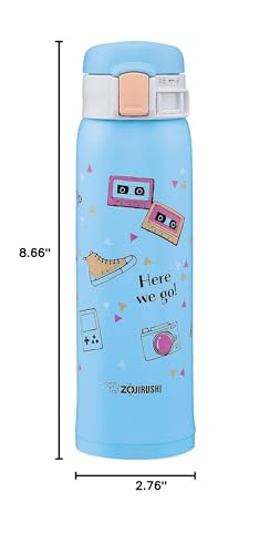 Zojirushi SM-SG48AZ mug is lightweight and portable for on-the-go use.