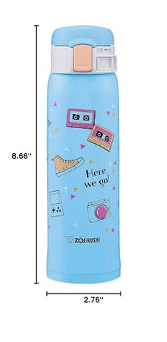 Zojirushi SM-SG48AZ mug is lightweight and portable for on-the-go use.