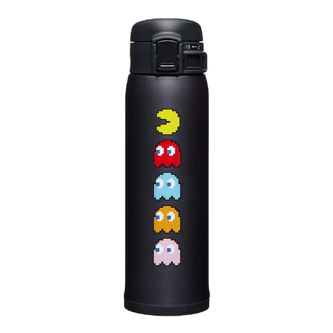 Zojirushi PAC-MAN mug design shows premium build and long-lasting insulation.