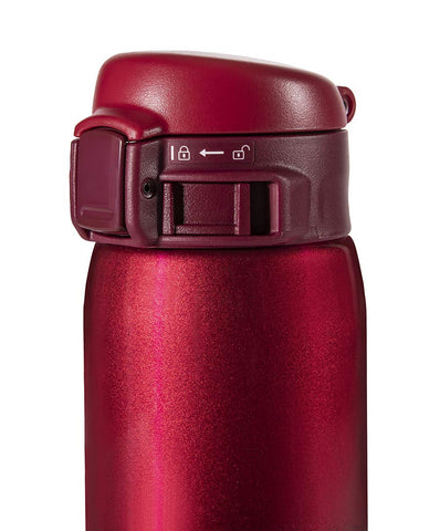 Zojirushi mouthpiece air vent ensures smooth flow without gushing.