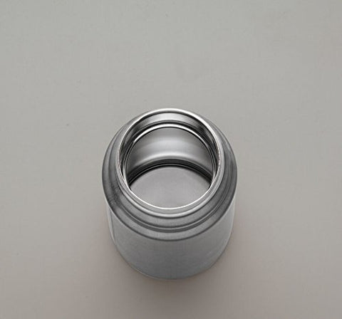 Zojirushi mug showing the one-touch pour feature