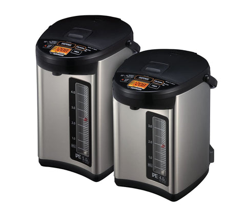 Zojirushi 4.0L heating element closeup for rapid warming.