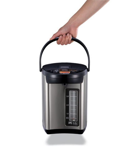 Zojirushi 4.0L quick temp mode for fast hot water without boiling.