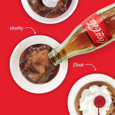 ZOKU Coca-Cola Float & Slushie Maker outer cup shows compact, space-saving design.