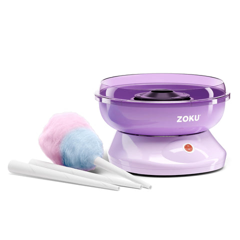 ZOKU cotton candy wands laid out for easy sharing.