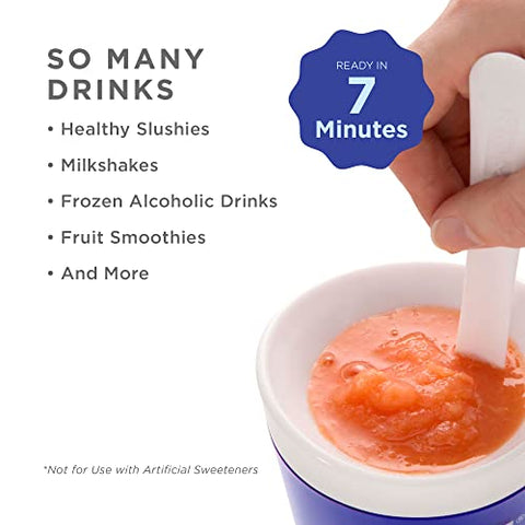 ZOKU inner freezer core 8oz freezing to single-serve desserts.