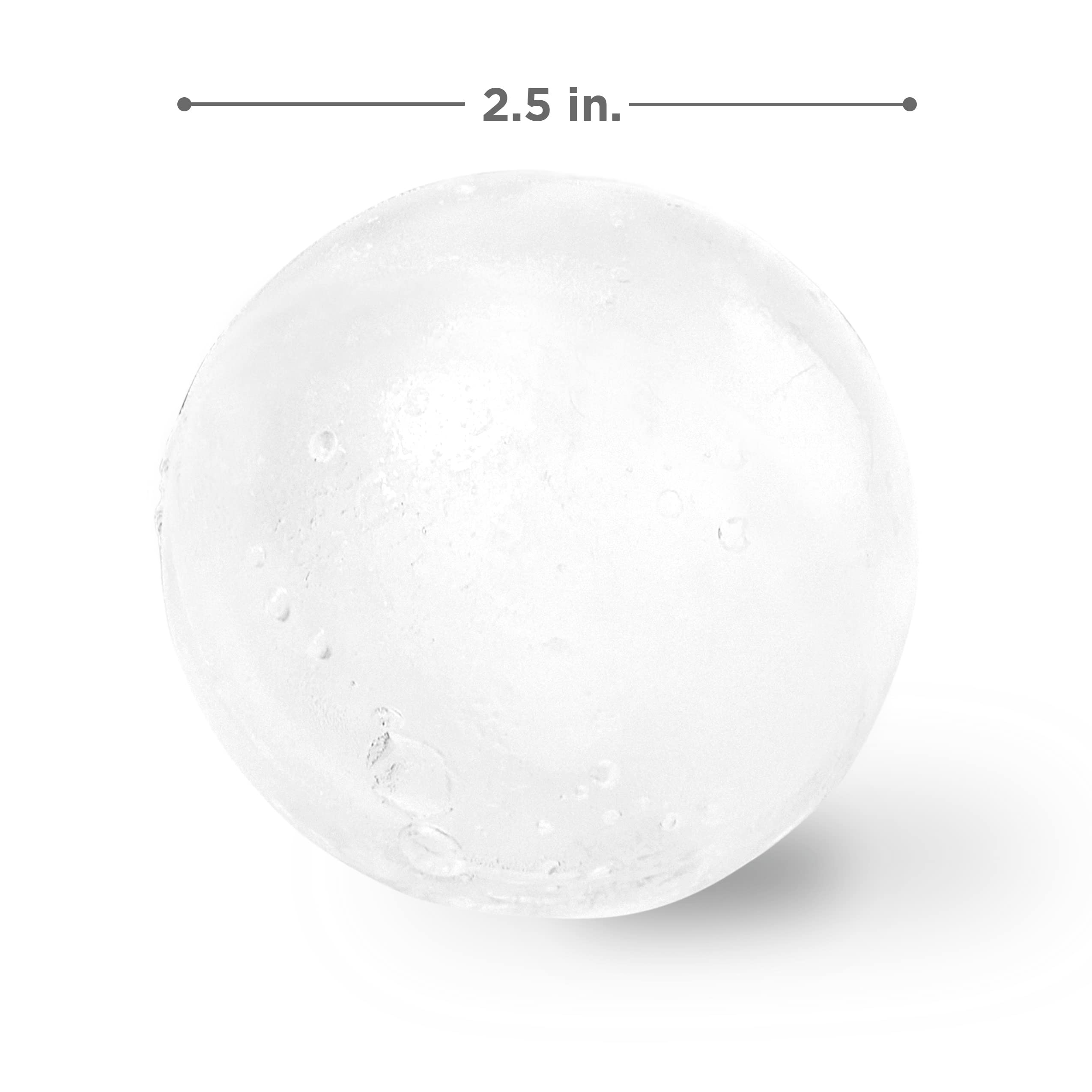 ZOKU made-in-USA silicone mold ensures durable, safe ice spheres.