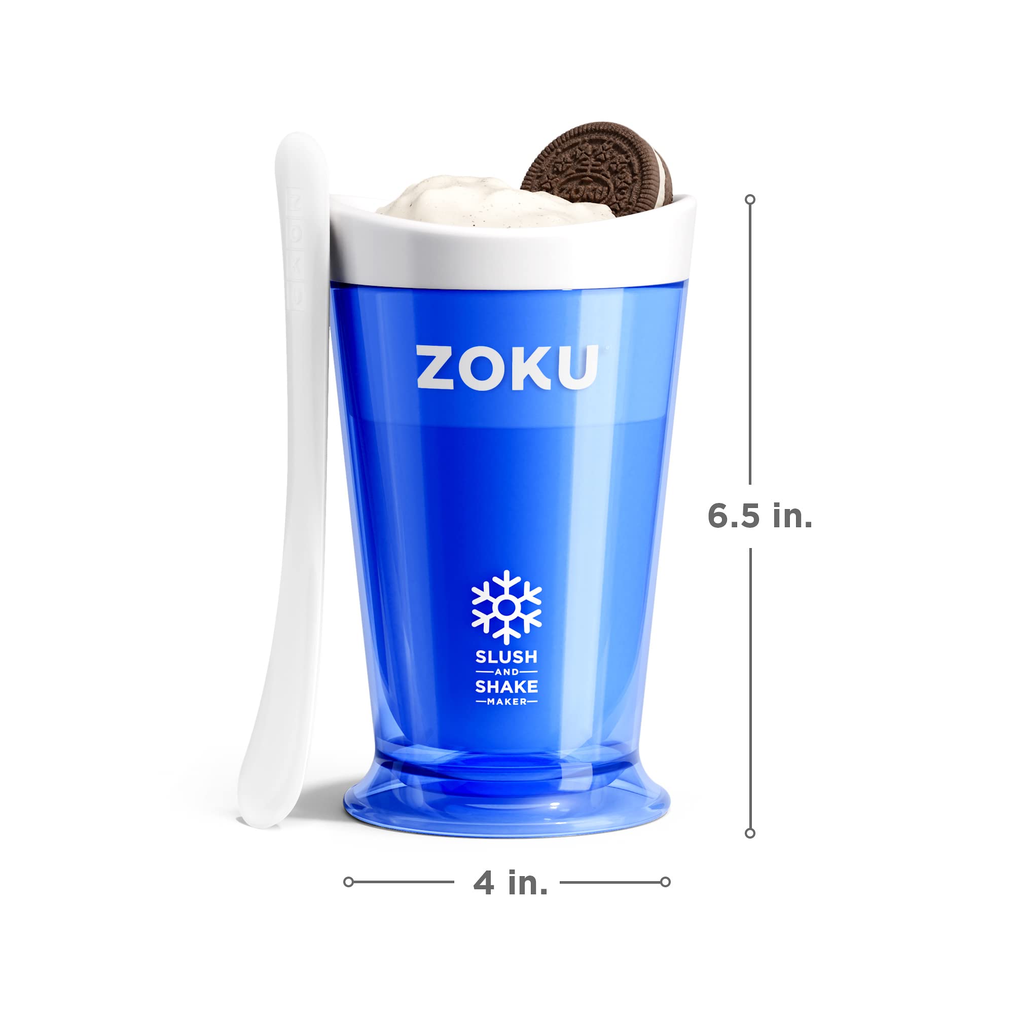 ZOKU outer cup with compact design fits small kitchens.
