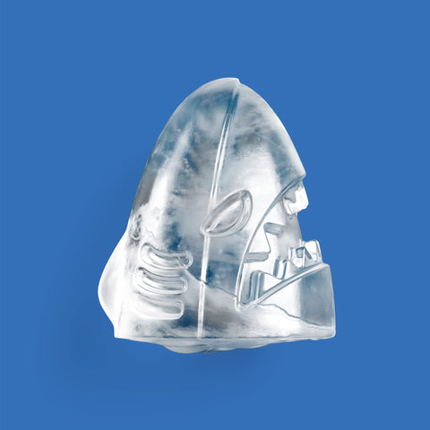 ZOKU Shark ice ball molds set featuring two bases for party use.
