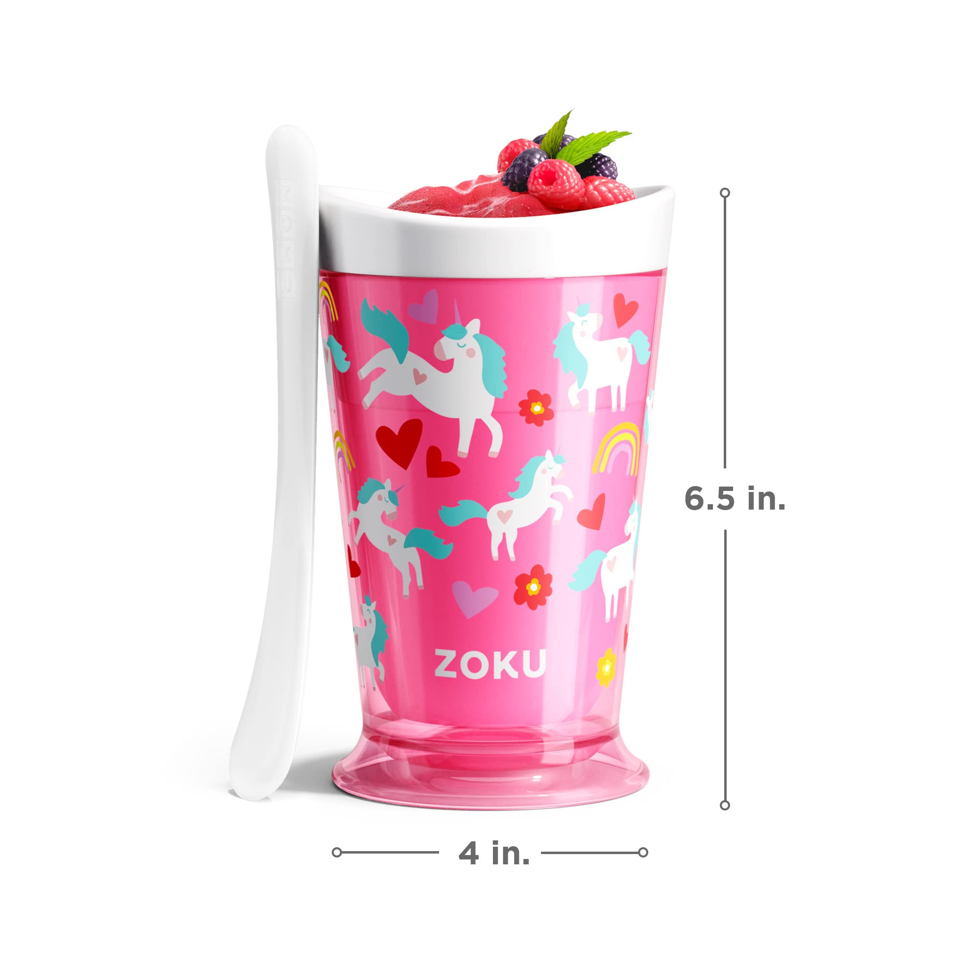 ZOKU ready-to-serve cup captures vibrant flavors quickly.