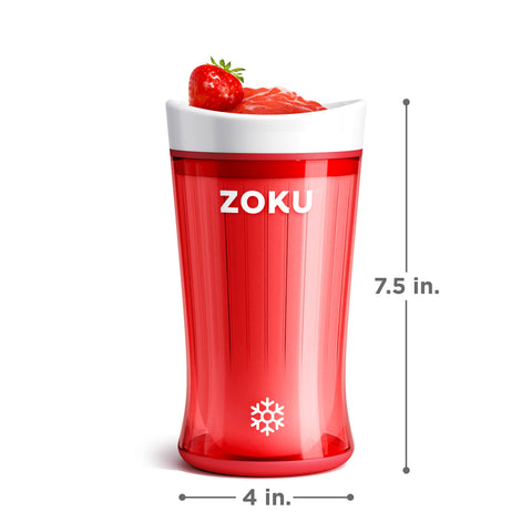 ZOKU slush spoon included for easy scraping and perfect texture.