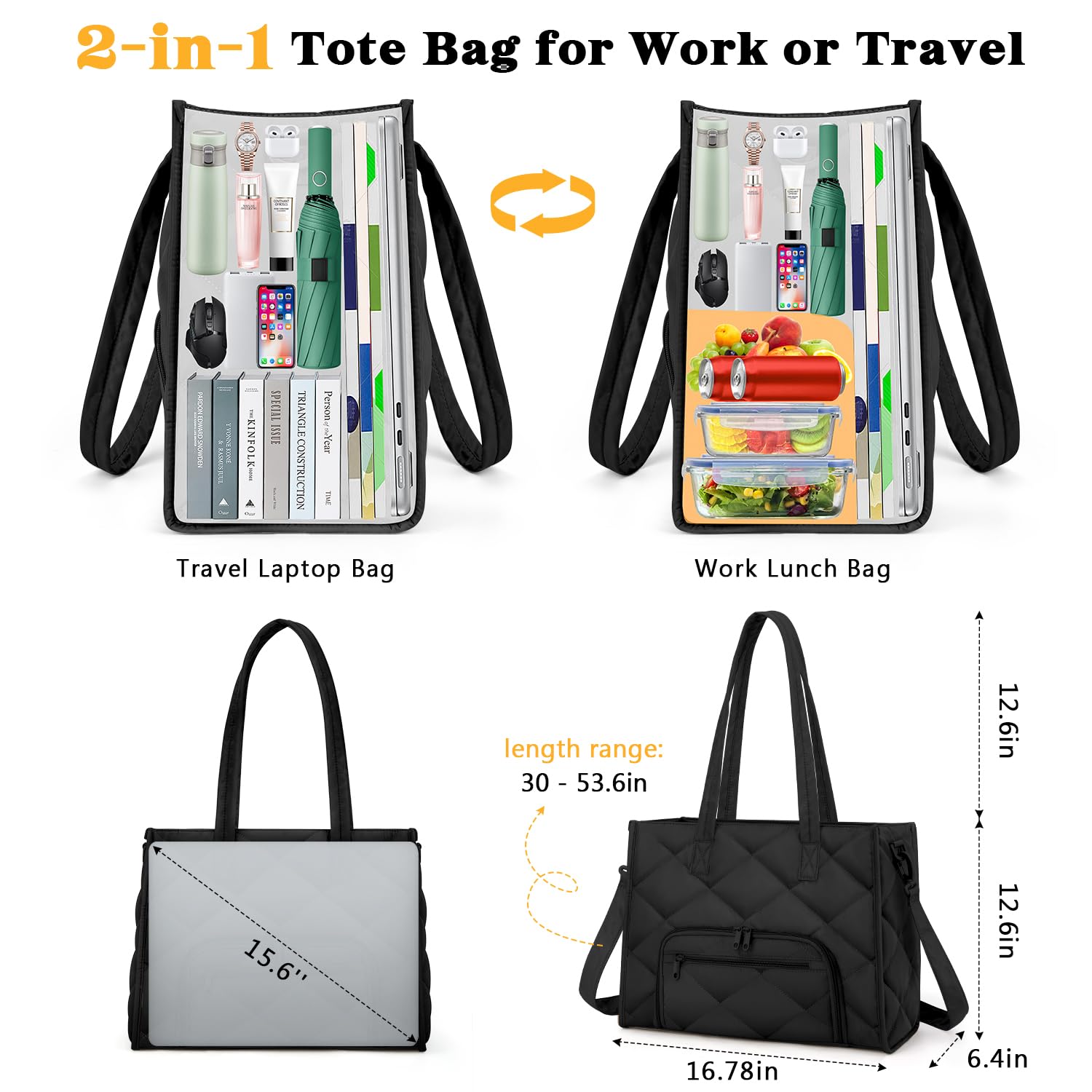 ZOMFELT insulated core measures 11.2x6.5x6.5 inches for ample meals.