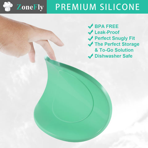 ZoneFly lid for on-the-go storage keeps food secure at picnics and events