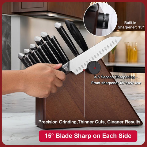 Zongchuan 8-inch serrated bread knife handles crusts smoothly.