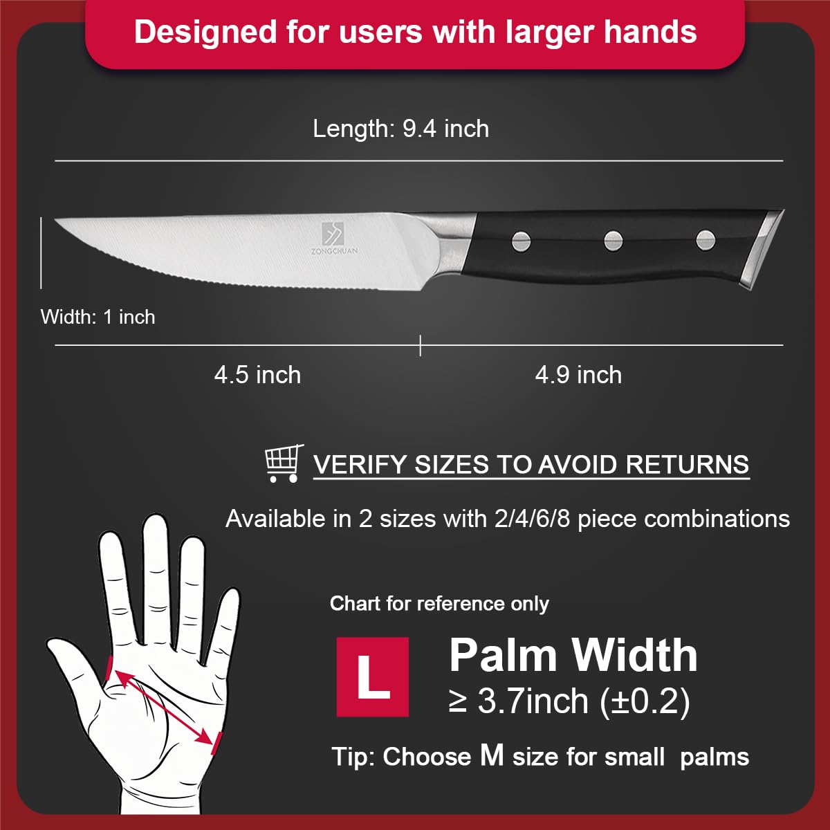 Zongchuan knife highlights micro-cutting point for tough textures