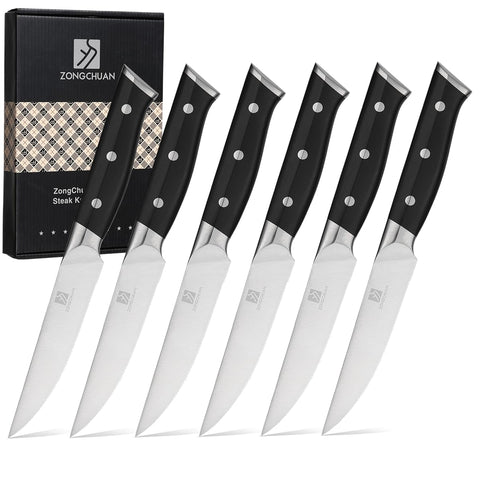 Zongchuan steak knife with precision edge for clean, effortless slicing