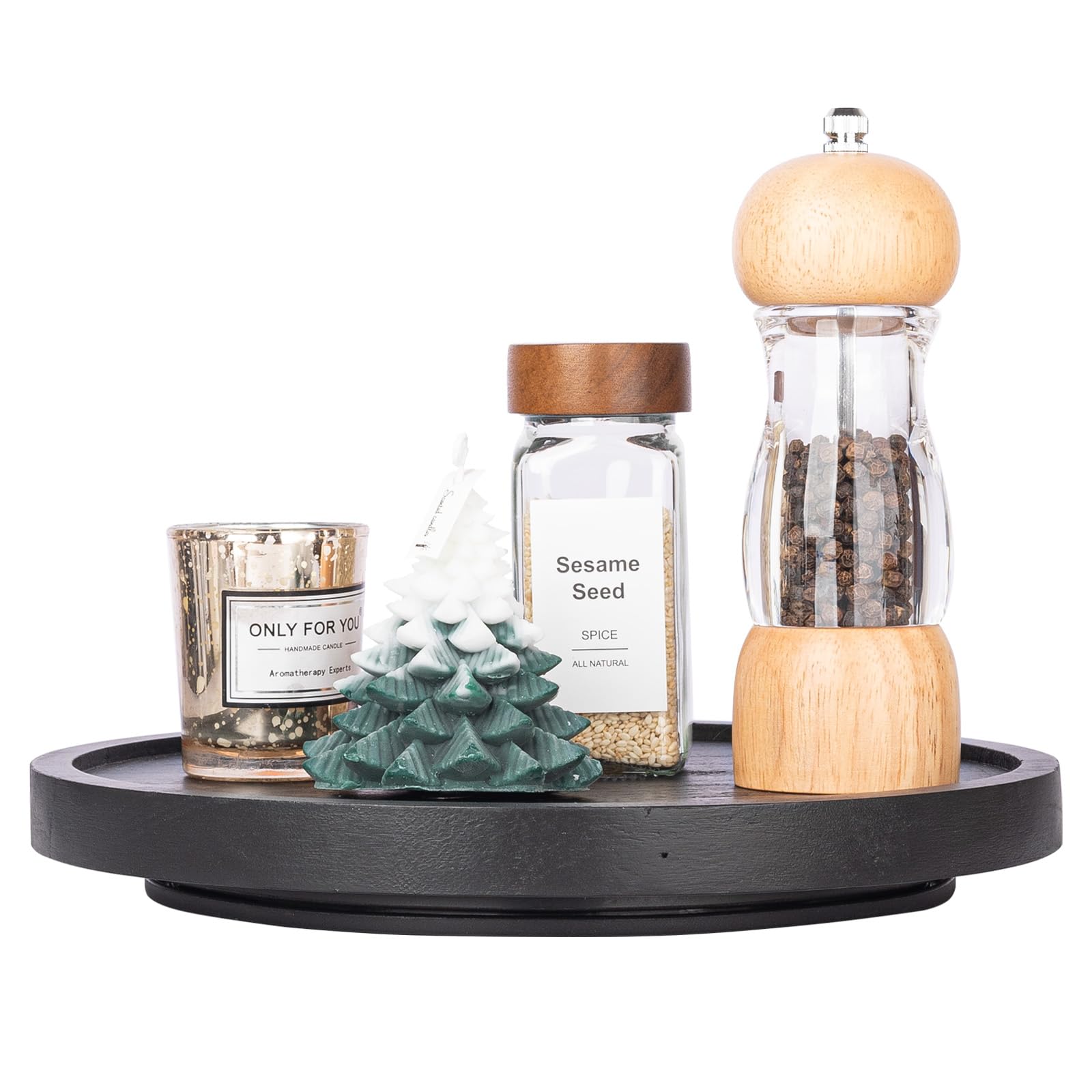 Zoocatia oil-bottle organizer on kitchen counters for quick access.