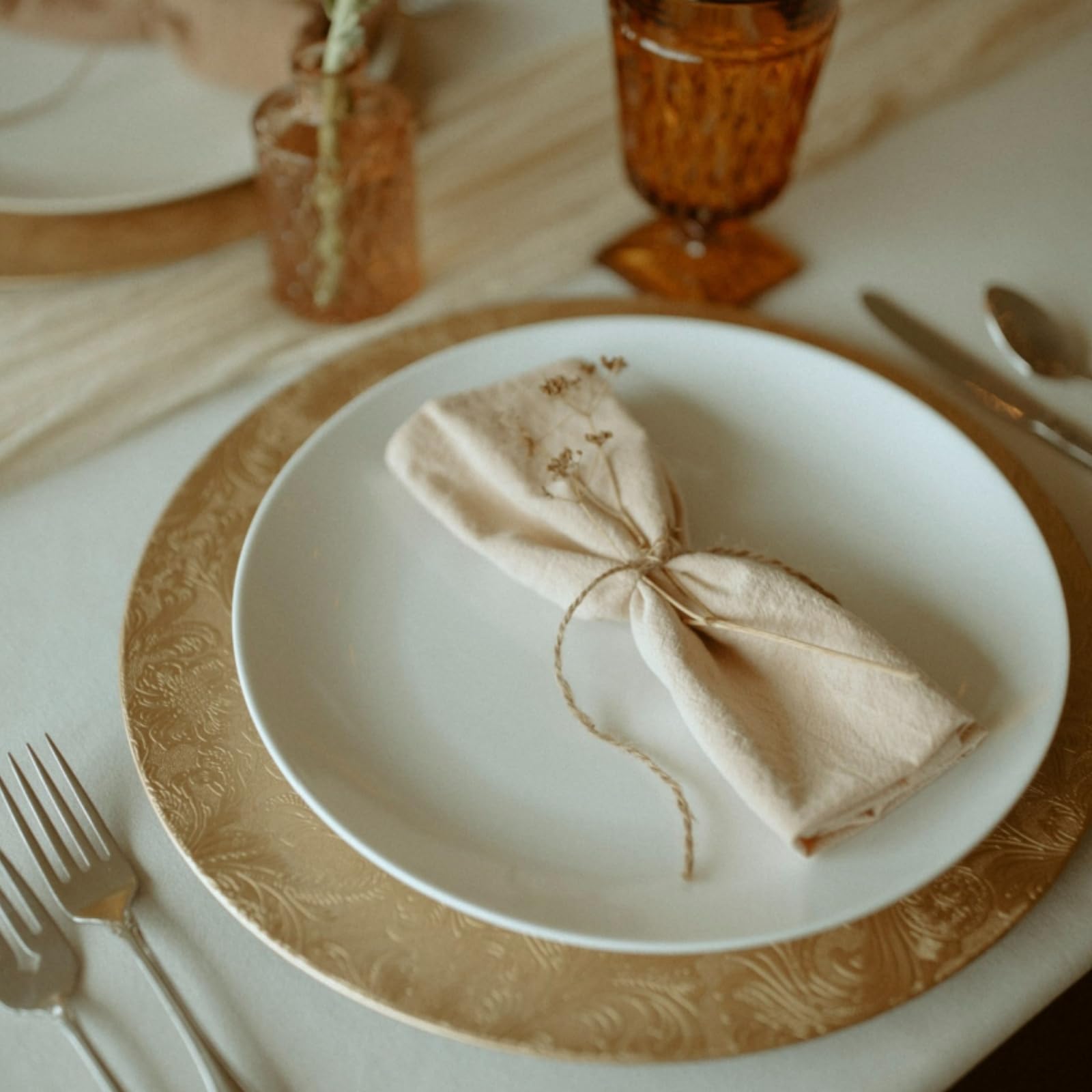 ZOOFOX spill-prevention charger plate protecting table surfaces