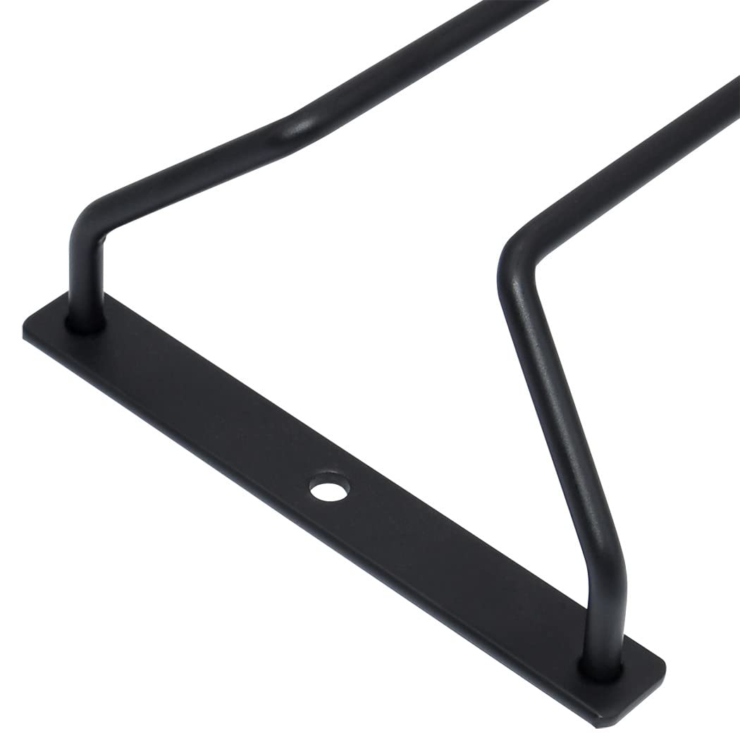 Zoohot under-cabinet rack enhances bar decor with clean, modern lines.