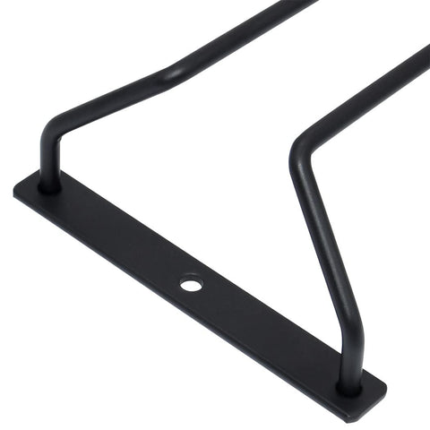 Zoohot under-cabinet rack enhances bar decor with clean, modern lines.