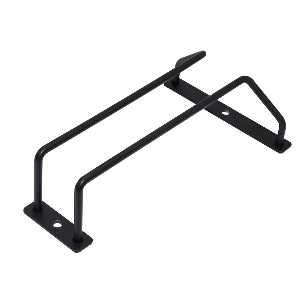 Zoohot durable metal wine glass rack with metal construction for longevity.